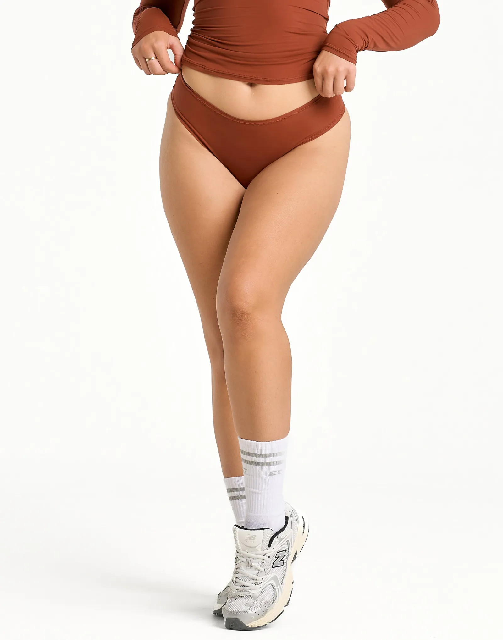 Outlet ECHT Elemental Thong Brown