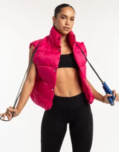 Best ECHT Elevate Puffer Vest Bright Pink