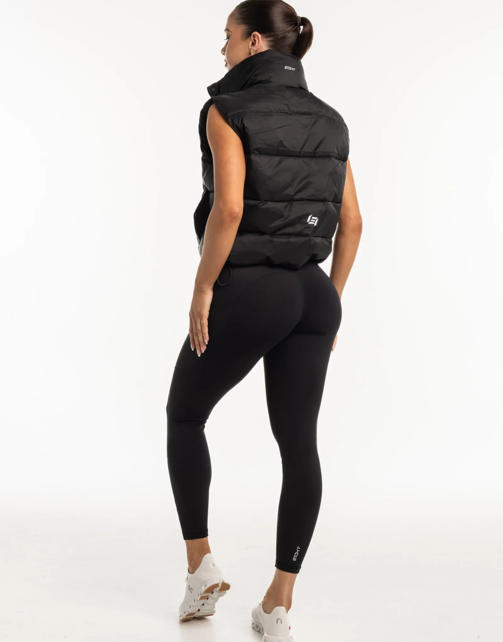Sale ECHT Elevate Puffer Vest Black