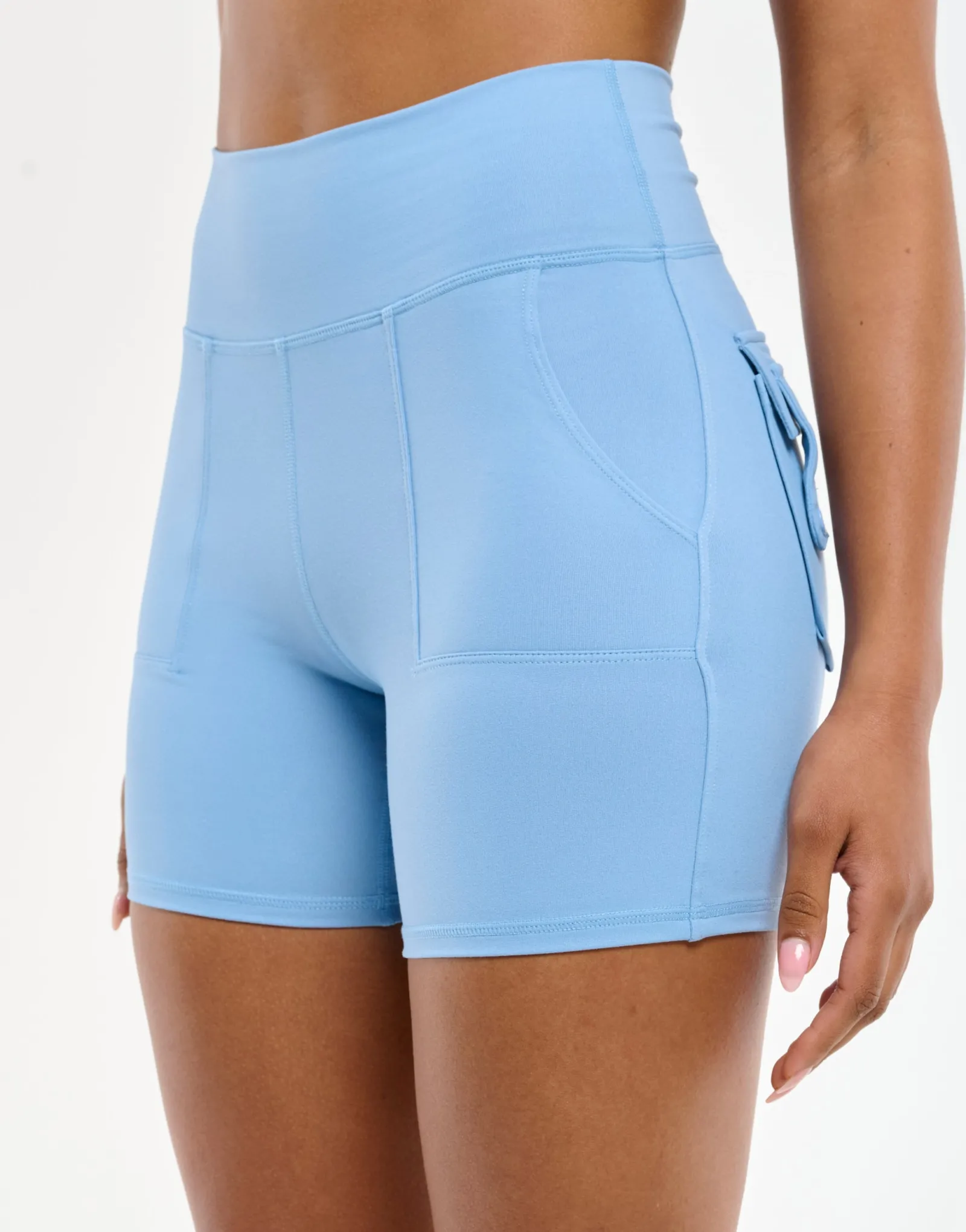 Online ECHT Essence Shorts Process Blue