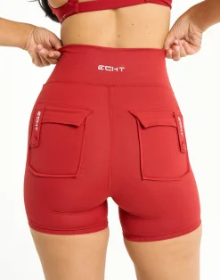 Online ECHT Essence Shorts Scarlet Red