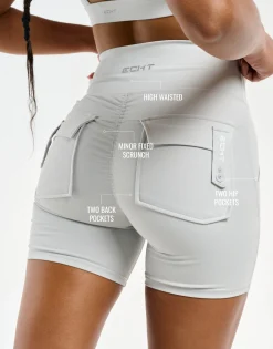 Hot ECHT Essence Shorts Micro Grey