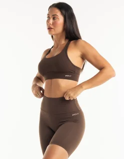 Best ECHT Essence Sports Bra Fudge Brown