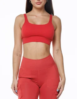 Clearance ECHT Essence Sportsbra Red