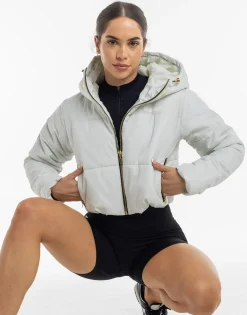 Discount ECHT Essentia Cropped Jacket Silver