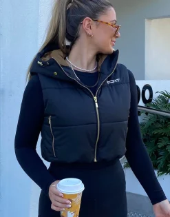 Clearance ECHT Essentia Vest Jacket Black
