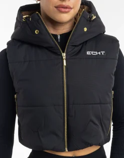 Clearance ECHT Essentia Vest Jacket Black