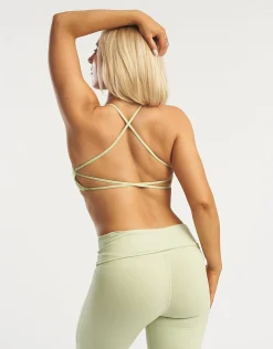 New ECHT Expel Sports Bra Light Green