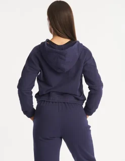 Hot ECHT Flag Zip-Up Jacket Eclipse Blue