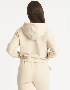 New ECHT Flag Zip-Up Jacket Oatmeal