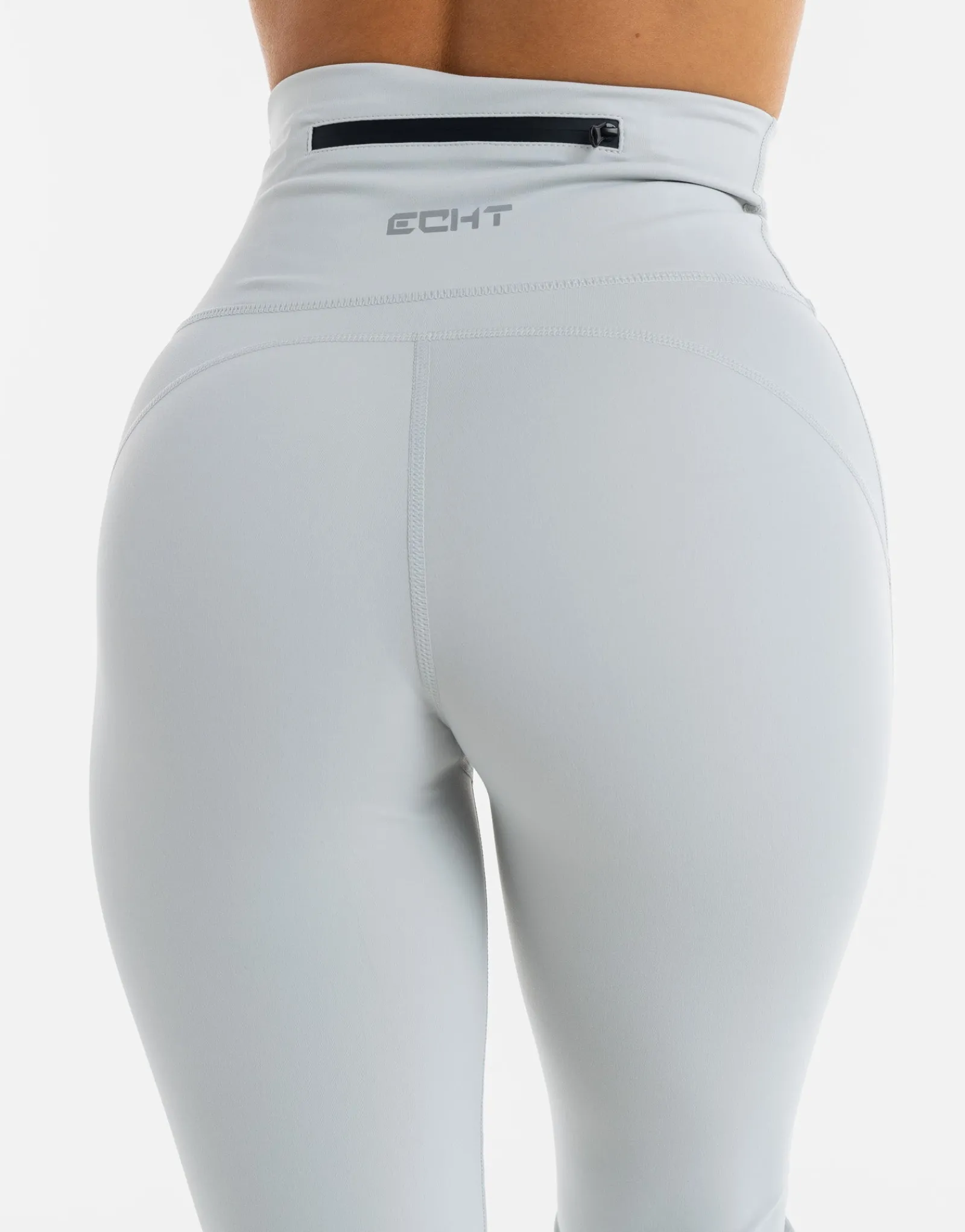 Clearance ECHT Flare Leggings Micro Grey