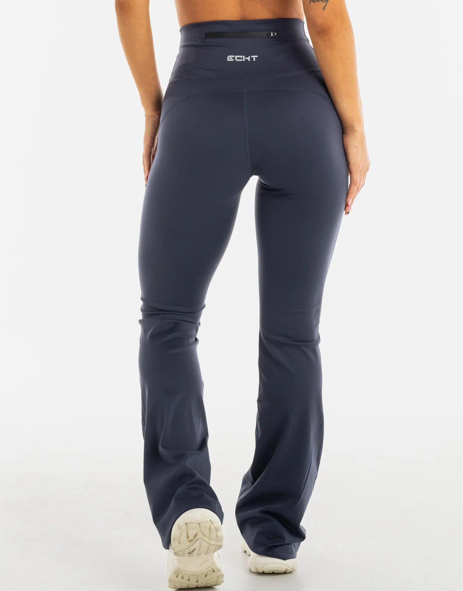 Clearance ECHT Flare Leggings Smoke Grey
