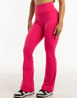 Fashion ECHT Flare Leggings Bright Pink