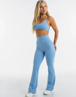 Fashion ECHT Flare Leggings Process Blue