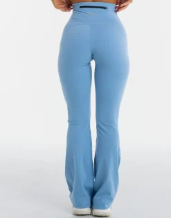 Fashion ECHT Flare Leggings Process Blue