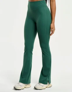 Hot ECHT Flare Leggings V2 Forest Green