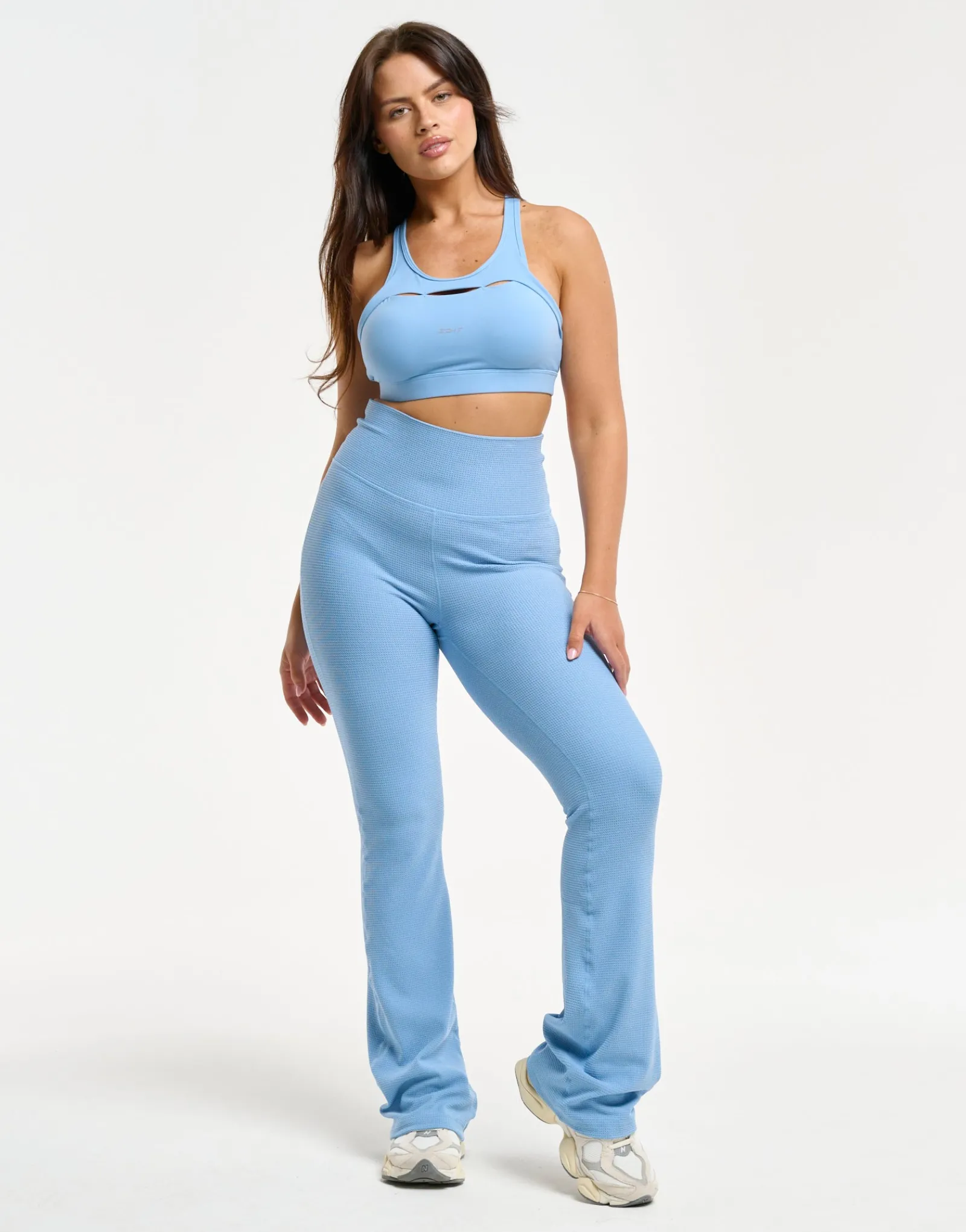 Discount ECHT Flare Lounge Leggings Blue
