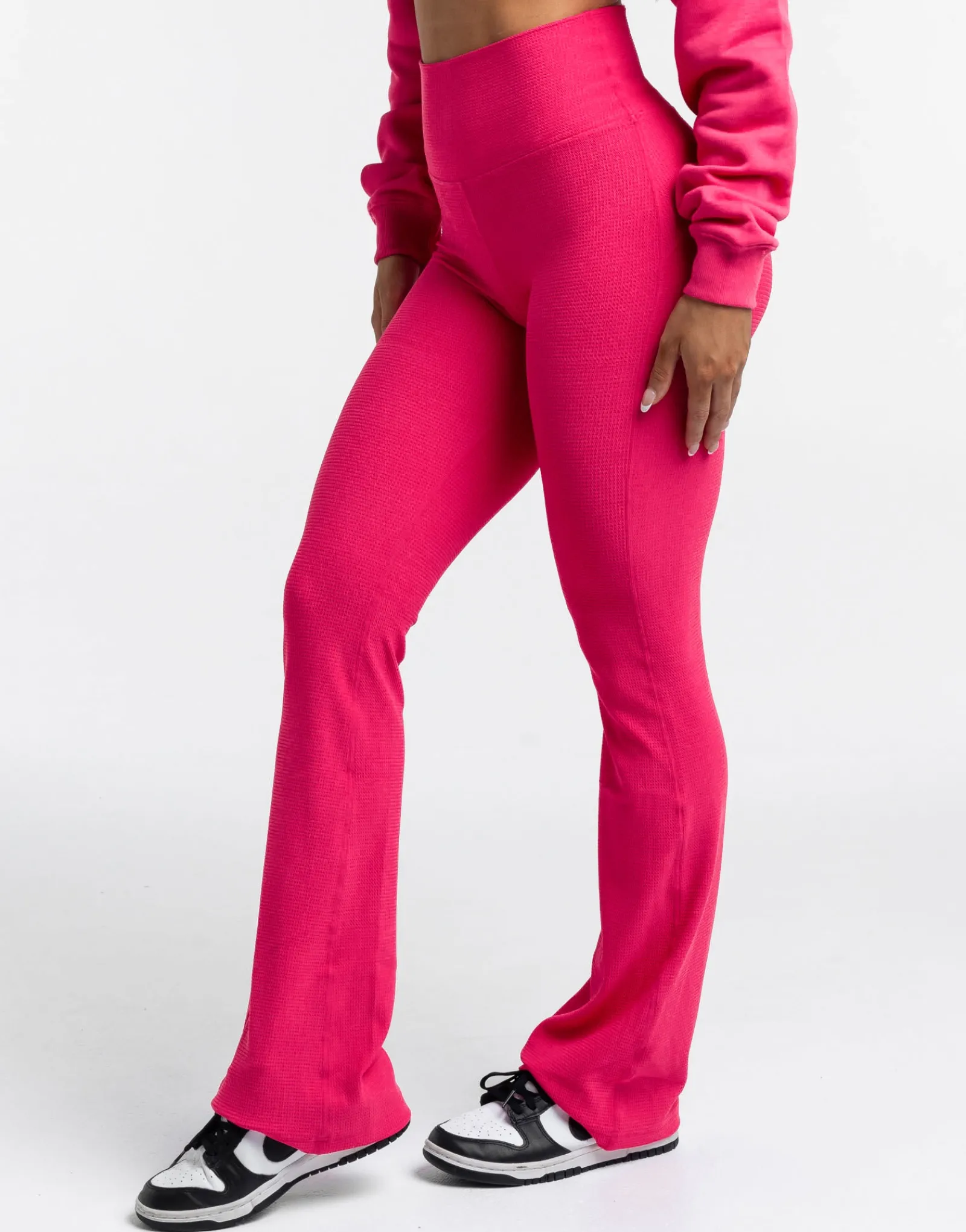 Best ECHT Flare Lounge Leggings Bright Pink