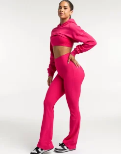 Best ECHT Flare Lounge Leggings Bright Pink