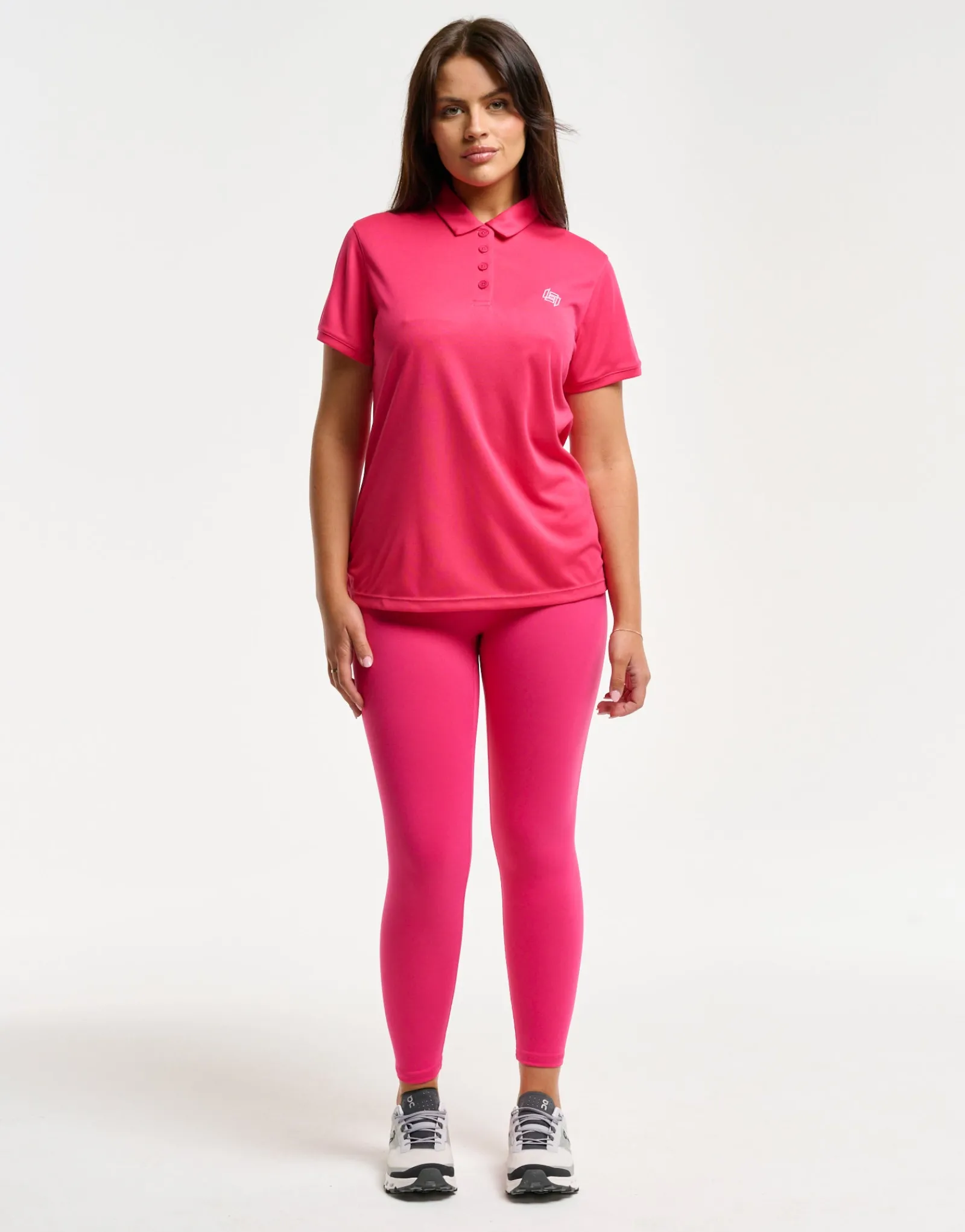 Outlet ECHT Flow Short-Sleeve Polo Pink