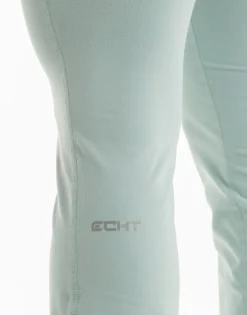 Clearance ECHT Fold Over Flare Leggings Light Blue