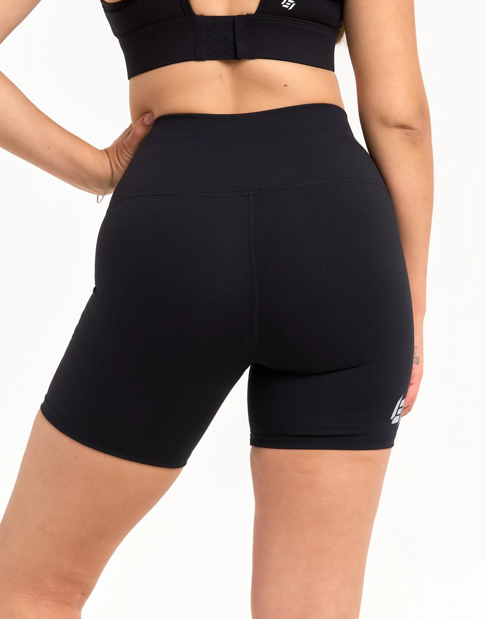 Sale ECHT Freedom High Waisted Shorts 5.5" Black