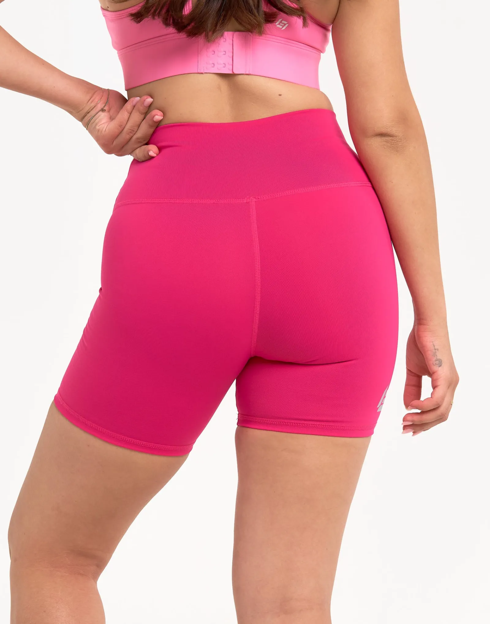 Clearance ECHT Freedom High Waisted Shorts 5.5" Pink