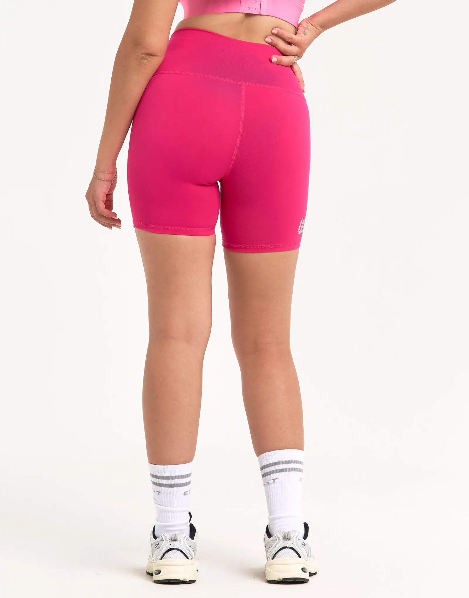 Clearance ECHT Freedom High Waisted Shorts 5.5" Pink