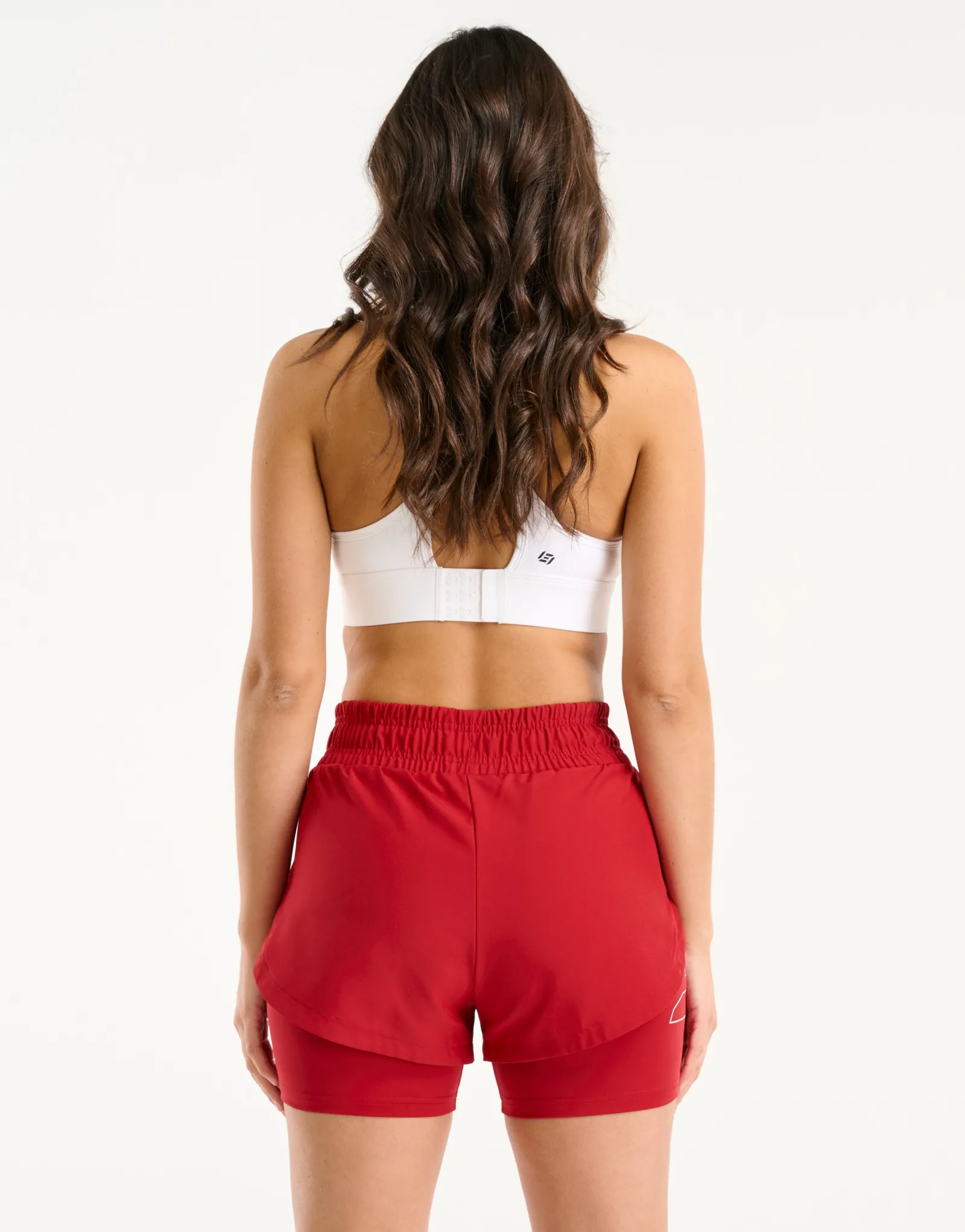 Clearance ECHT Freedom Running Shorts Scarlet Red