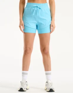 Discount ECHT Freedom Running Shorts Baby Blue