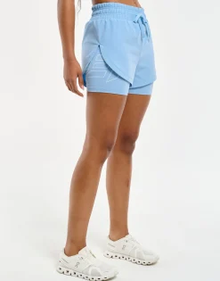 New ECHT Freedom Running Shorts Process Blue