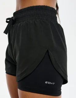 Fashion ECHT Freedom Running Shorts Black