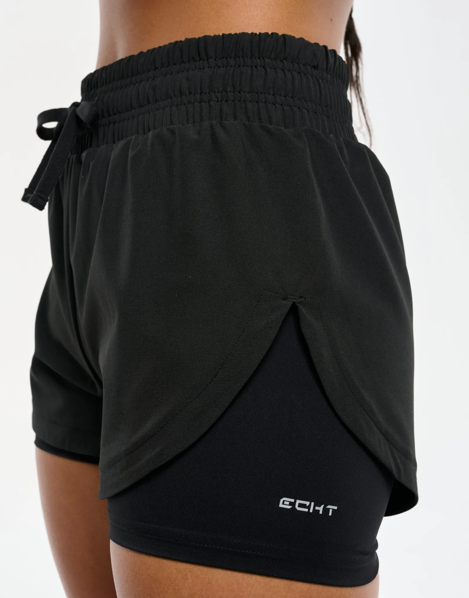 Fashion ECHT Freedom Running Shorts Black