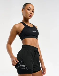 Fashion ECHT Freedom Running Shorts Black