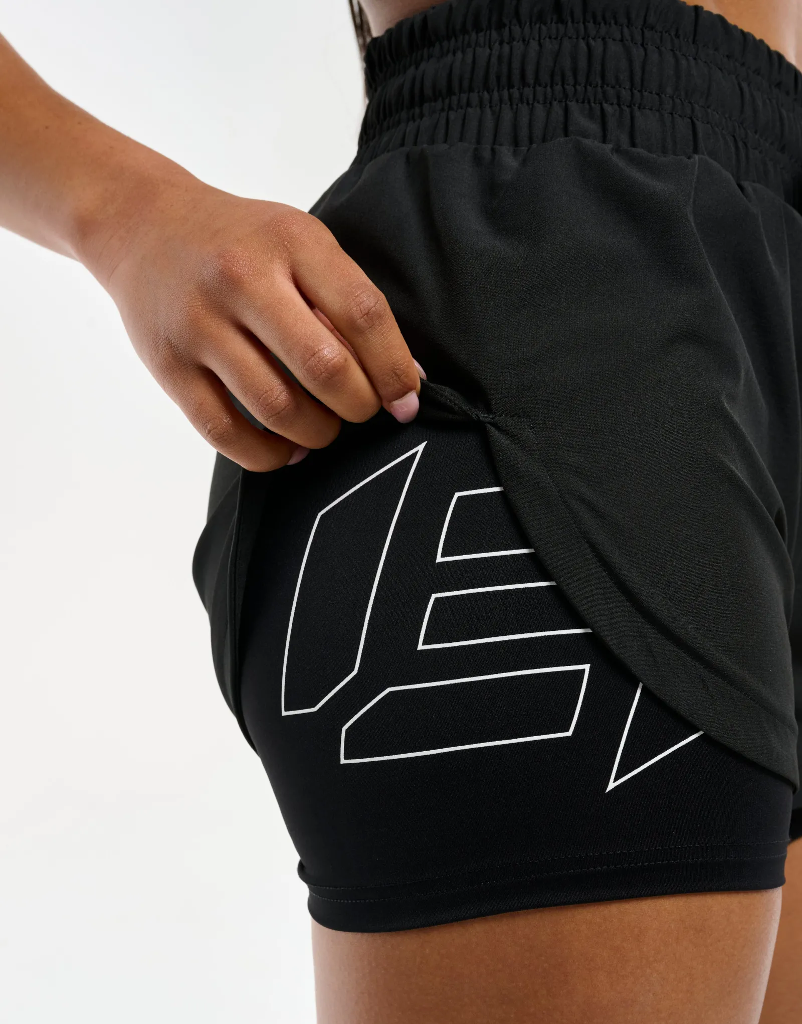 Fashion ECHT Freedom Running Shorts Black