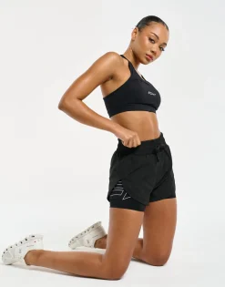 Fashion ECHT Freedom Running Shorts Black