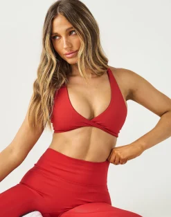 Hot ECHT Freedom Sports Bra Red