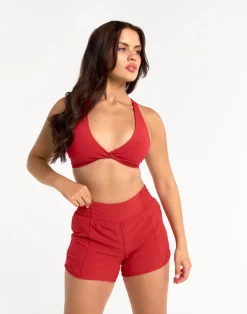 Hot ECHT Freedom Sports Bra Red