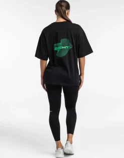 Discount ECHT Futura Oversize Tee Black