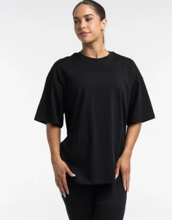 Discount ECHT Futura Oversize Tee Black