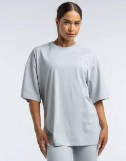 Sale ECHT Futura Oversize Tee Micro Grey