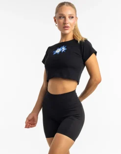 Online ECHT Glory Cropped Tee Black