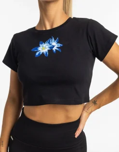 Online ECHT Glory Cropped Tee Black