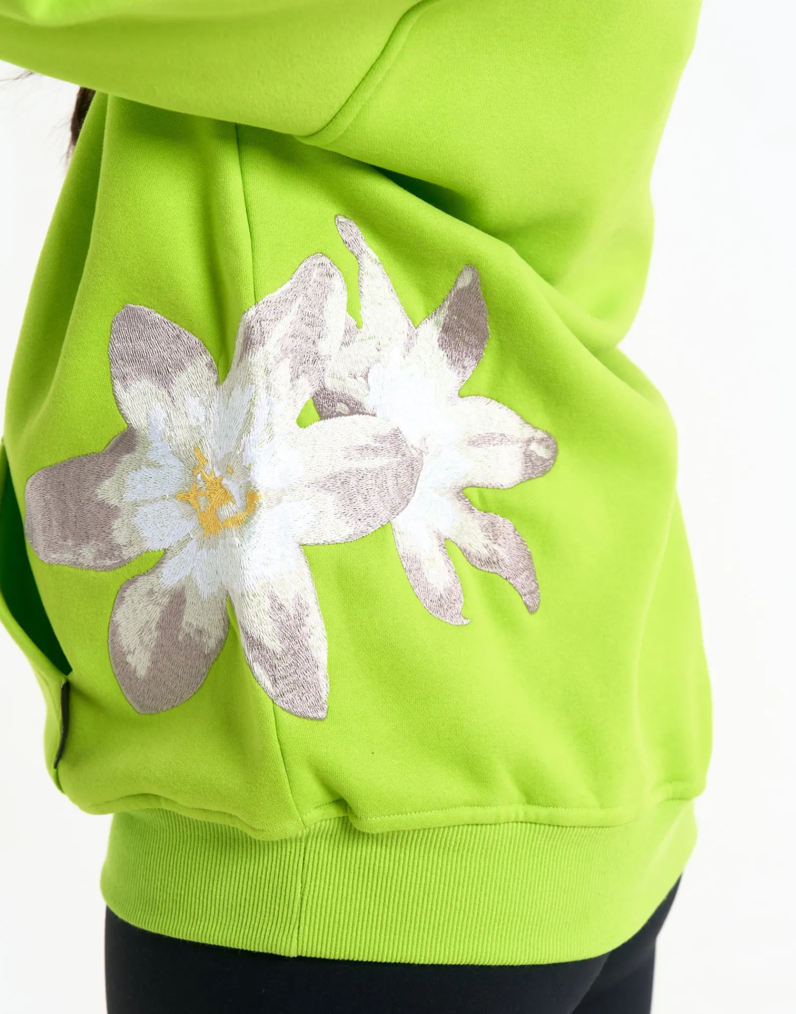 Clearance ECHT Glory Hoodie Lime Green