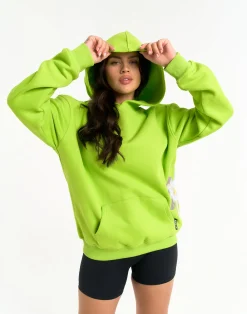 Clearance ECHT Glory Hoodie Lime Green