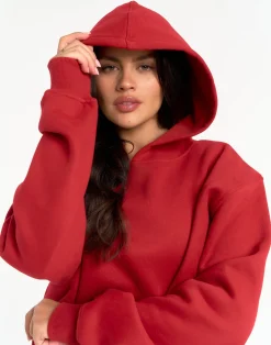 Outlet ECHT Glory Hoodie Scarlet Red