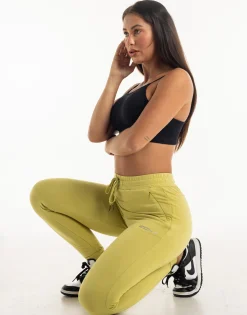 Fashion ECHT Ladies Tapered Joggers V2 Light Green