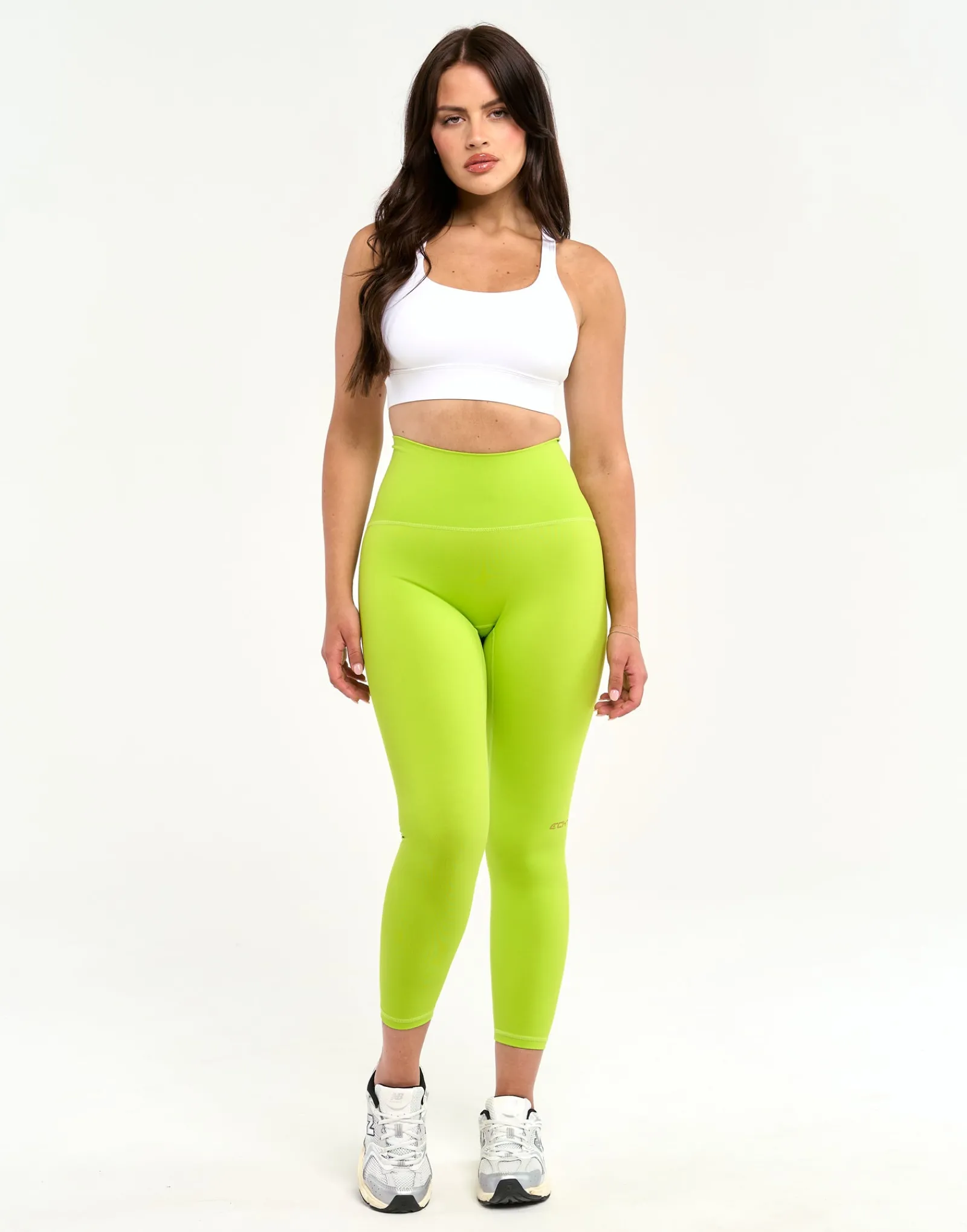 Discount ECHT Limitless Leggings 23" Lime Green