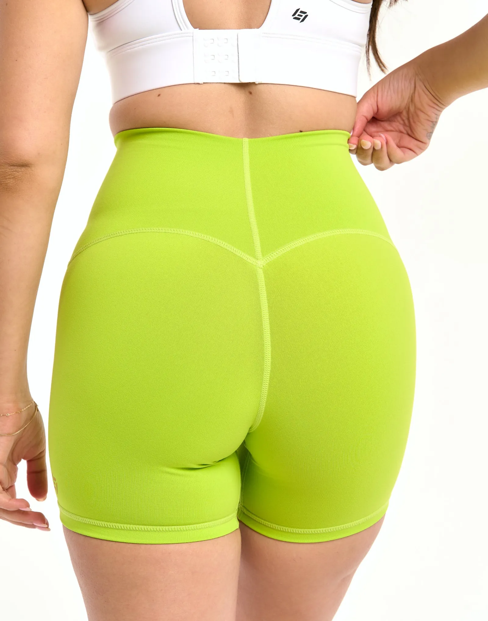 Hot ECHT Limitless Shorts 5" Lime Green