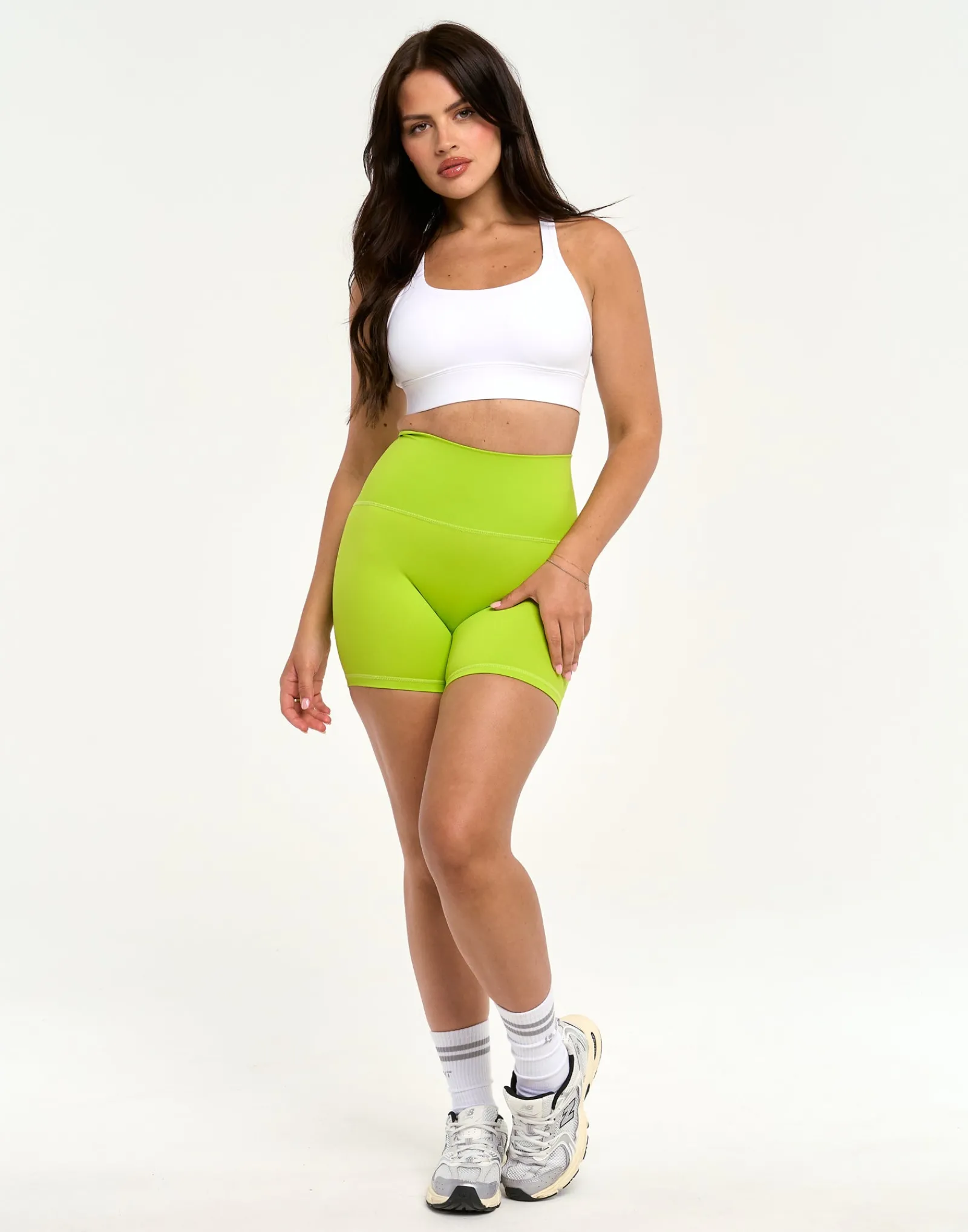 Hot ECHT Limitless Shorts 5" Lime Green